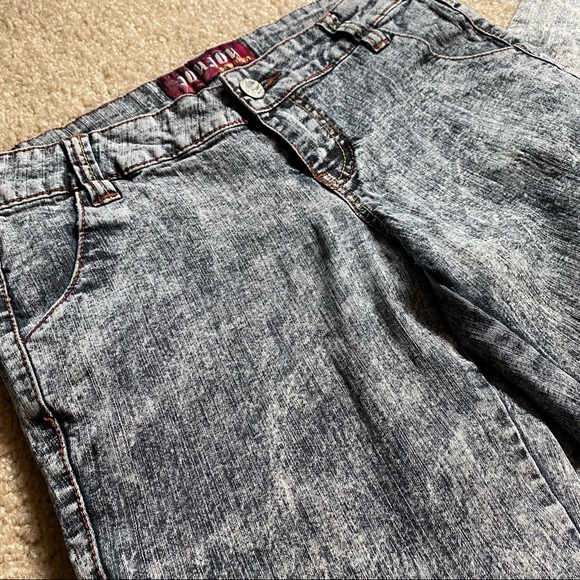 Pants, Acid Wash Retro Punk - Picture 2 of 7